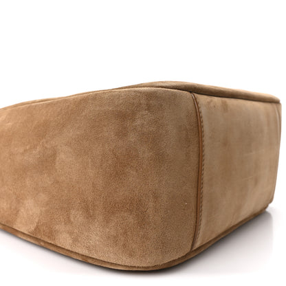 Saint Laurent Suede Large Le 5 A 7 Soft Hobo New Barley 9 of 10