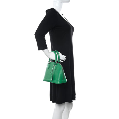 Louis Vuitton Epi Jacquard Alma BB Serpentine 2 of 11