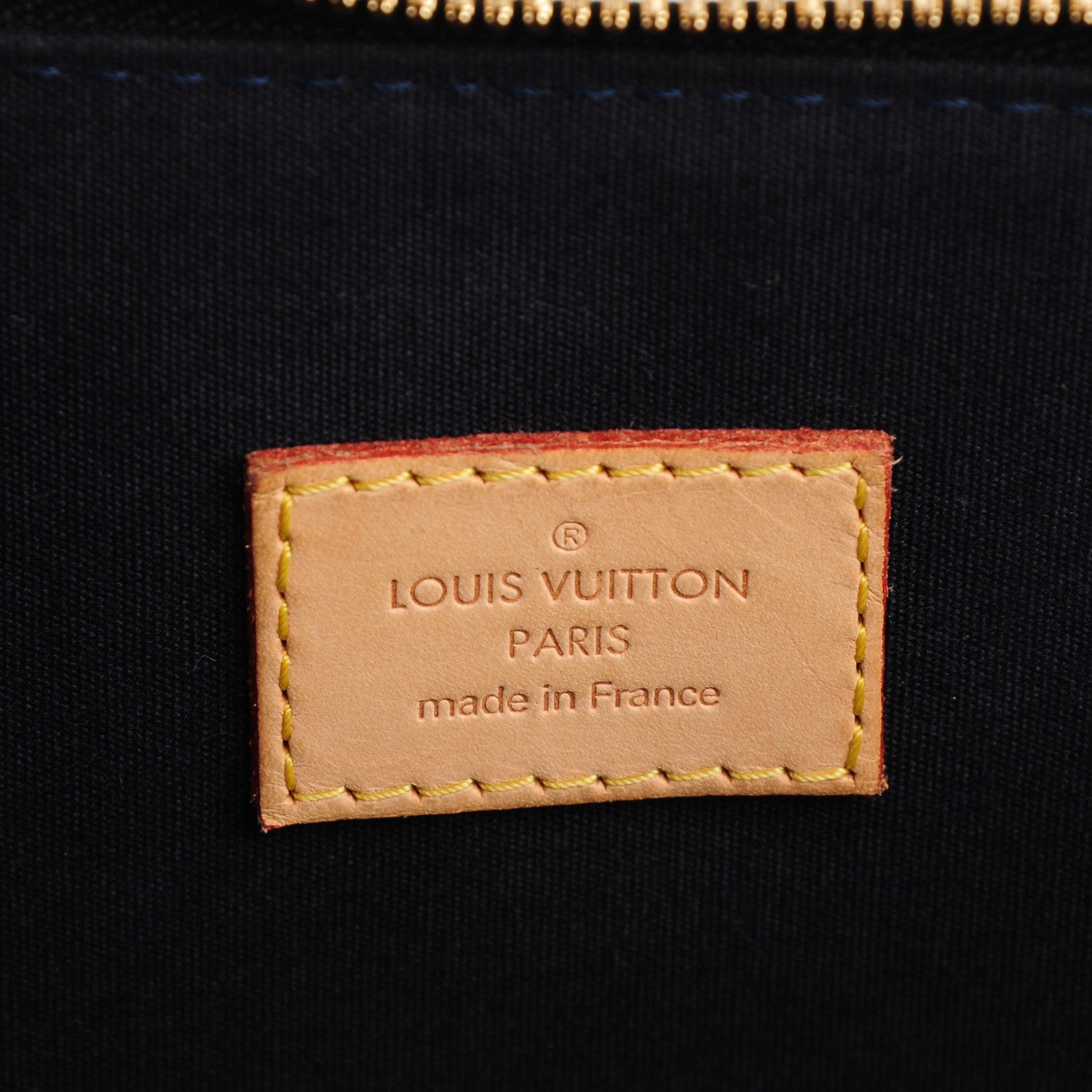 Louis Vuitton Vernis Alma GM Blue Infini 6 of 7