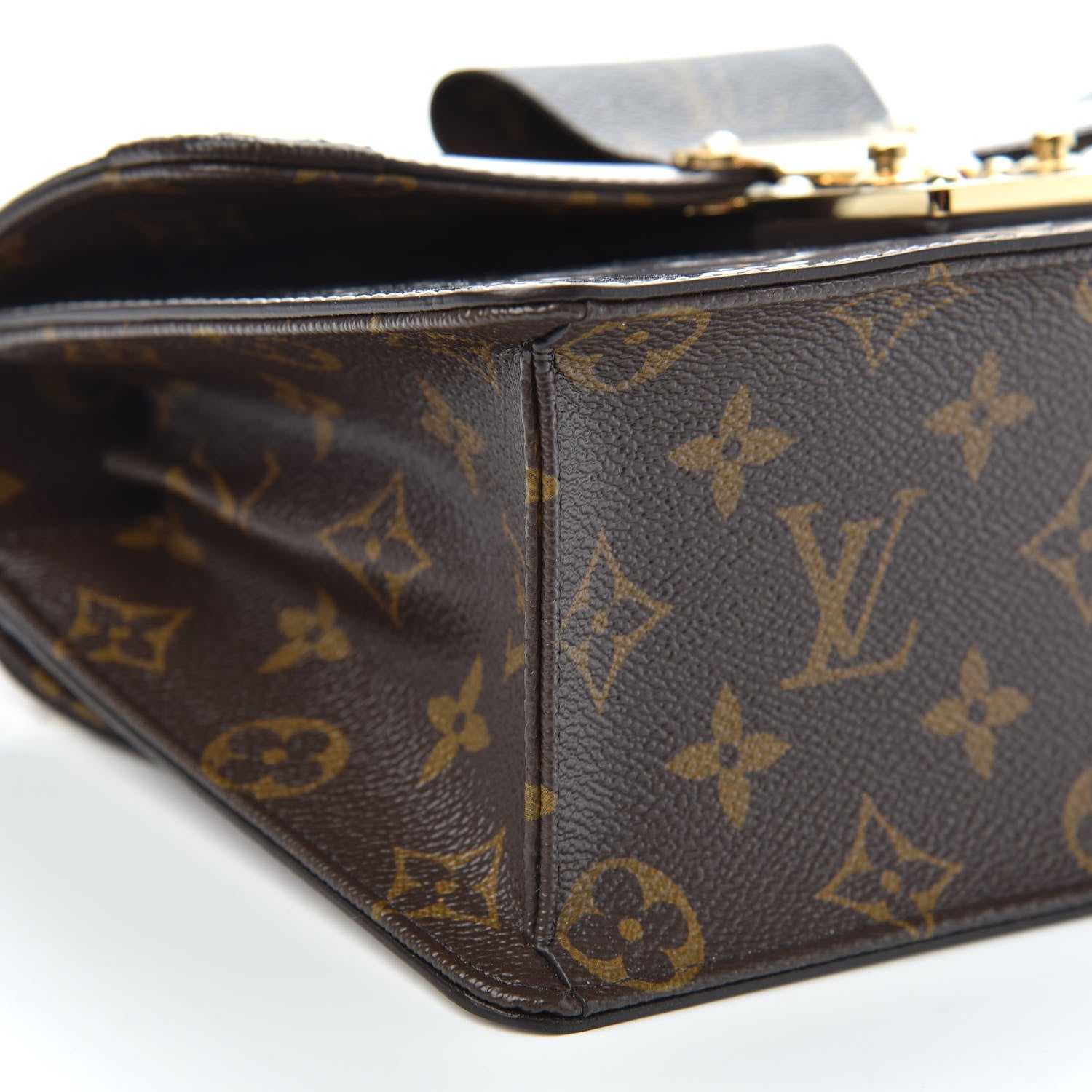 Louis Vuitton Vernis Epi Monogram Wynwood Metallic Taupe Grey 9 of 11