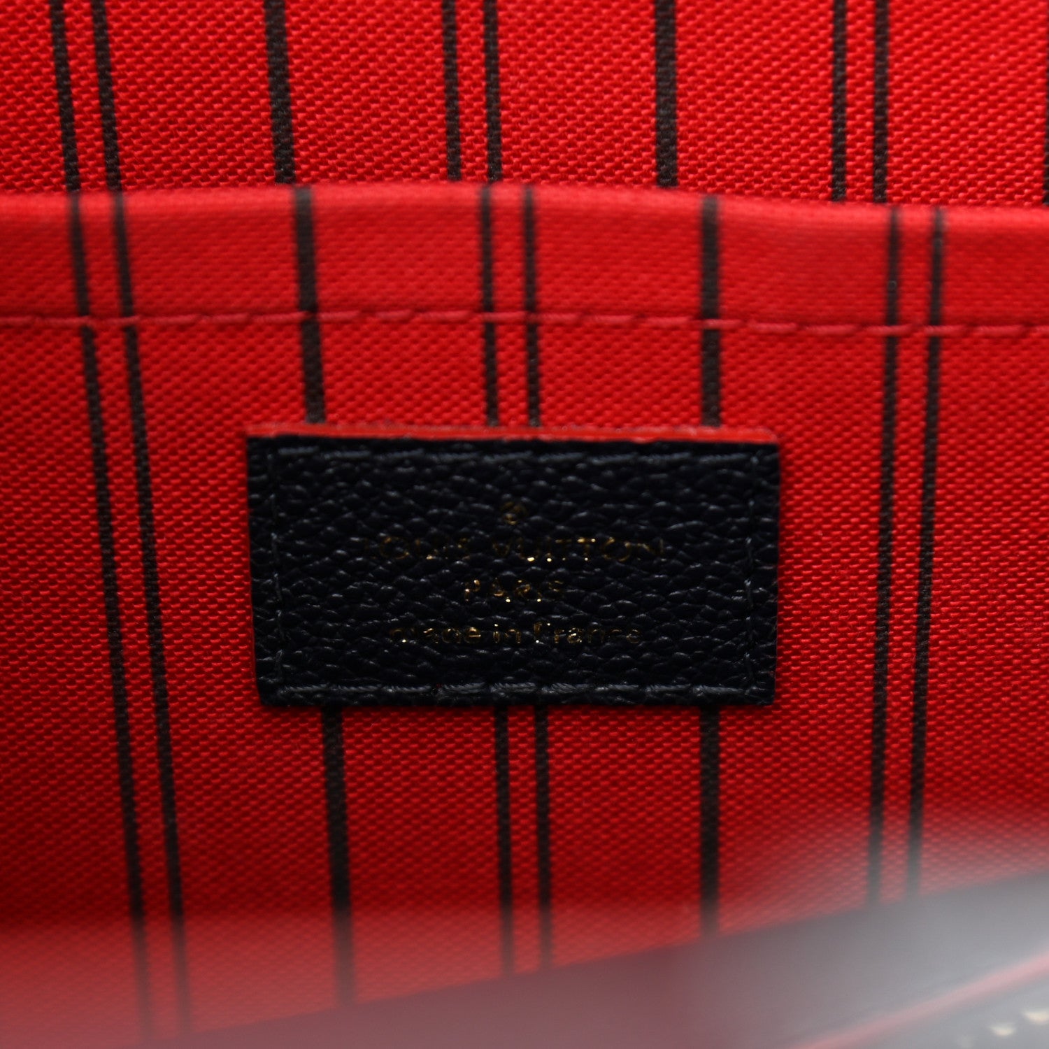 Louis Vuitton Empreinte Montaigne MM Marine Rouge 6 of 11