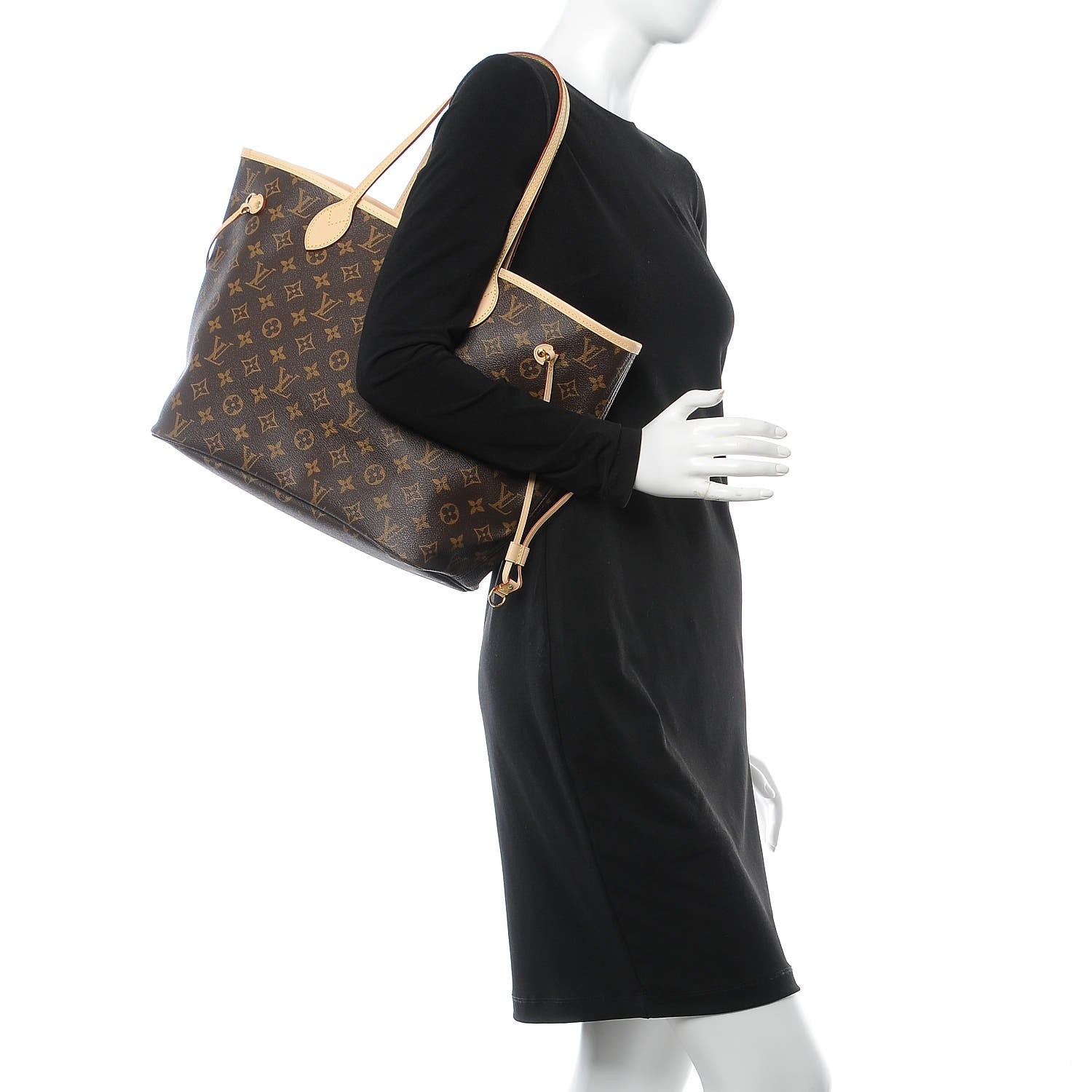 Louis Vuitton Monogram Neo Neverfull MM Pivoine 2 of 7