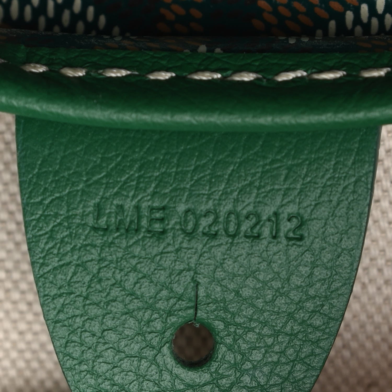 Goyard Goyardine Artois PM Green 7 of 9