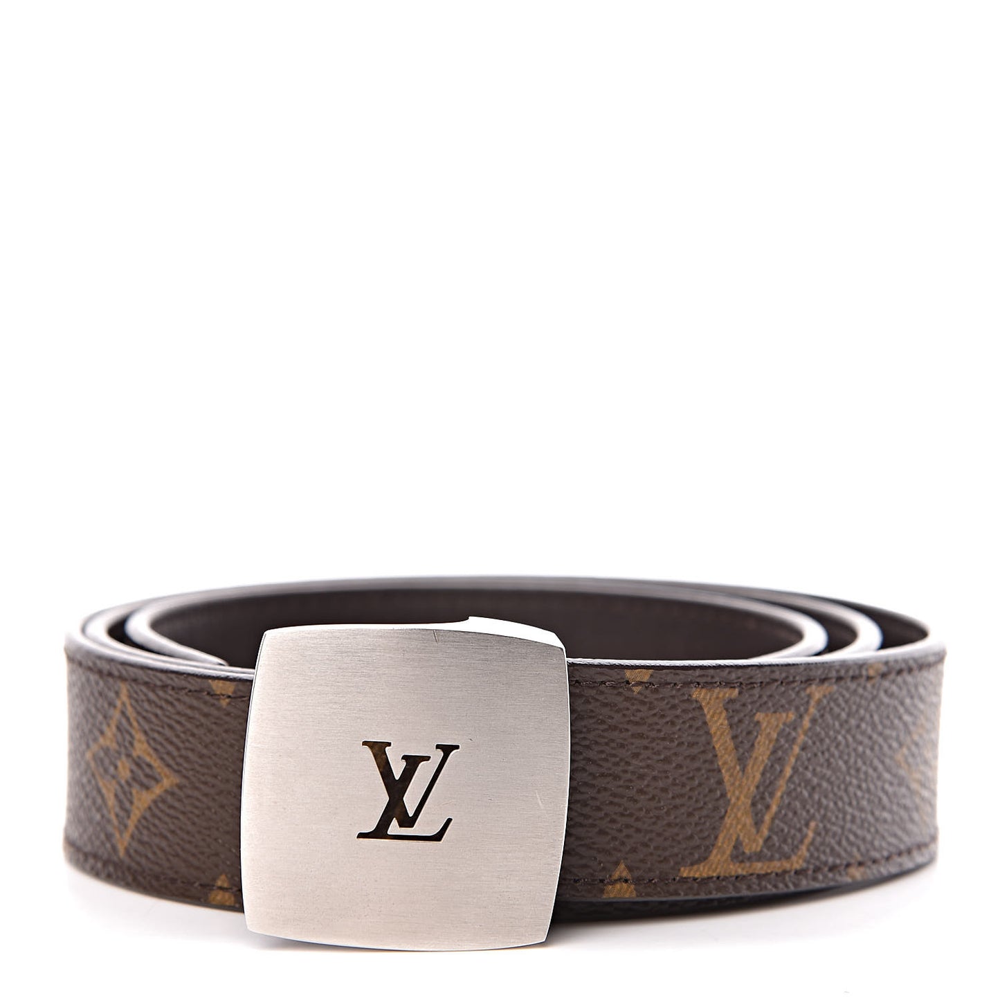 Monogram LV Cut Reversible Belt 85 34