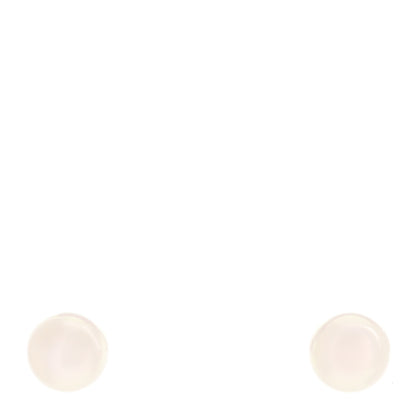 Mikimoto 18K White Gold Akoya Pearl 8-8.5mm Stud Earrings 1 of 5