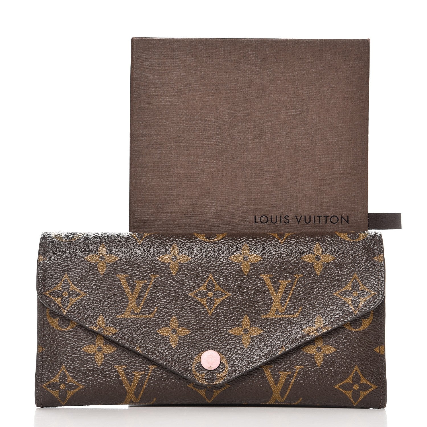 Louis Vuitton Monogram Josephine Wallet Rose Ballerine 7 of 7