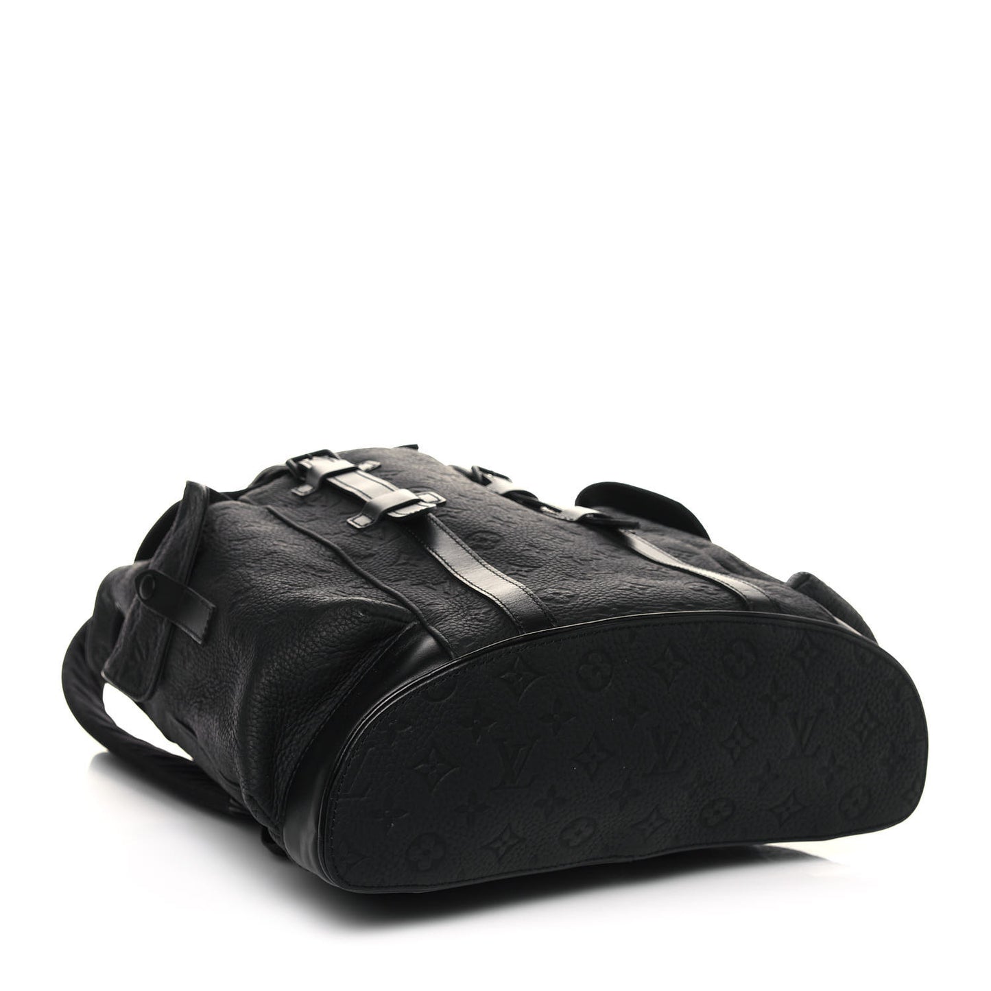 Taurillon Monogram Christopher MM Backpack Black