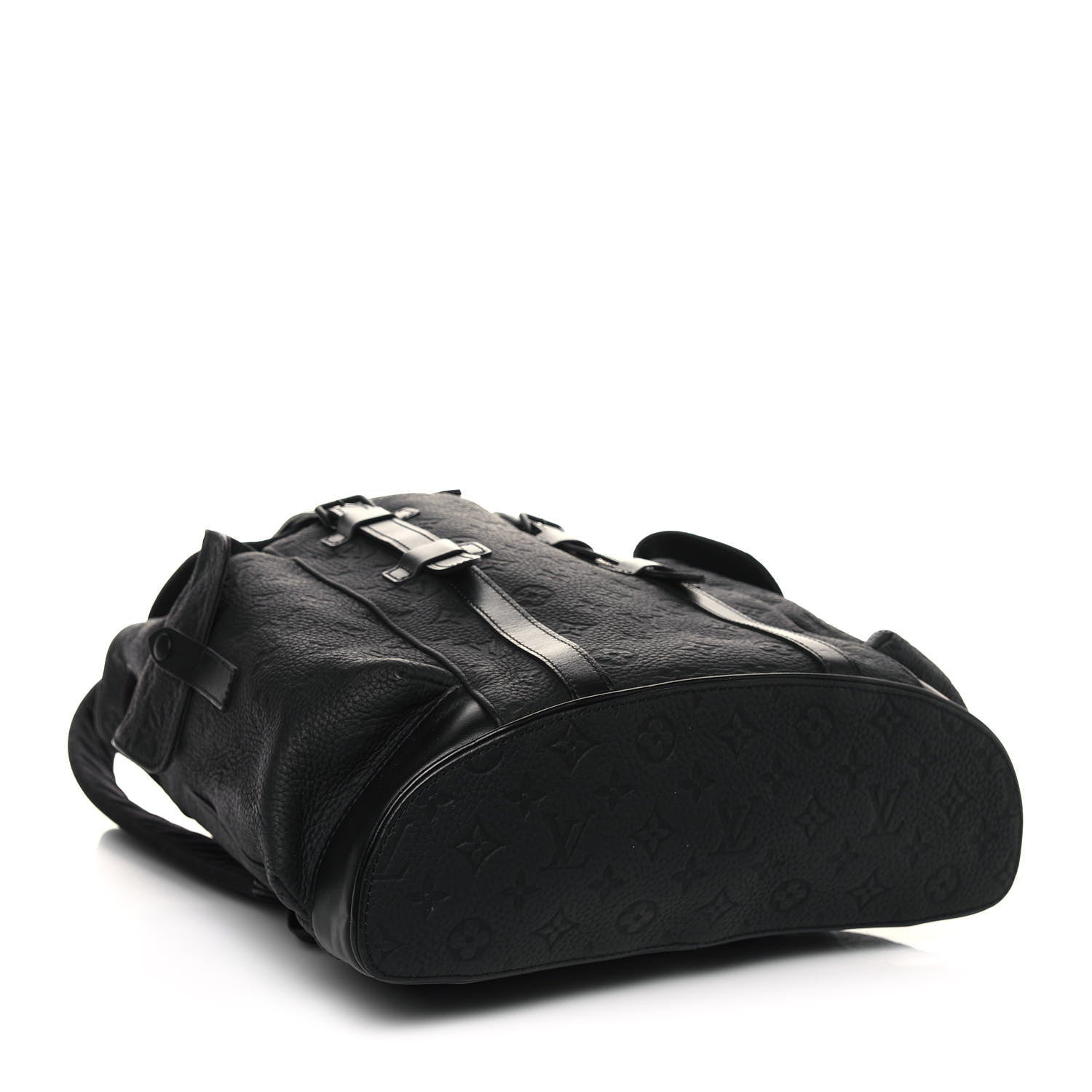 Louis Vuitton Taurillon Monogram Christopher MM Backpack Black 3 of 11
