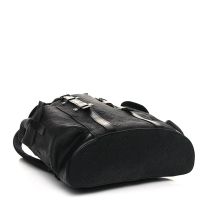 Louis Vuitton Taurillon Monogram Christopher MM Backpack Black 3 of 11
