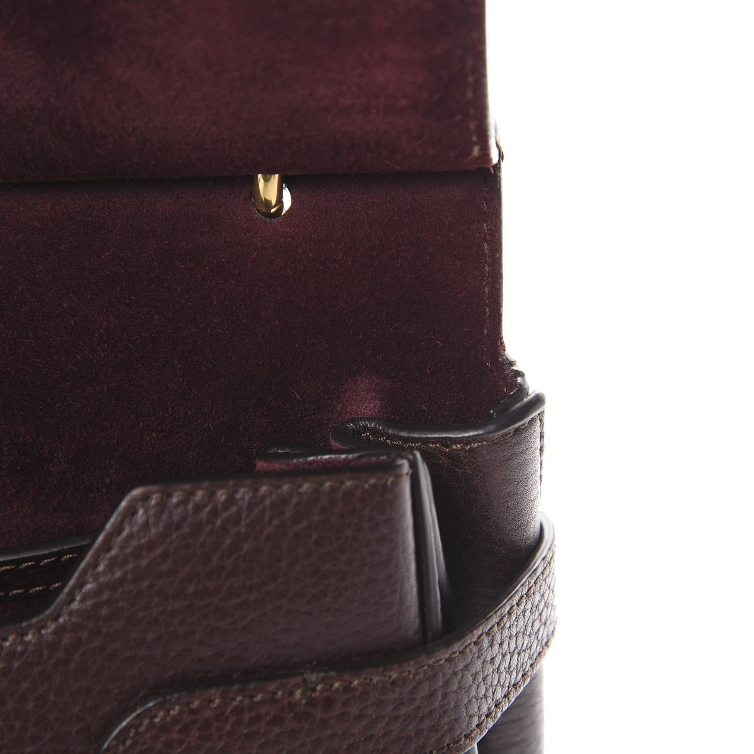 Mulberry Small Classic Grain Amberley Satchel Oxblood 12 of 20