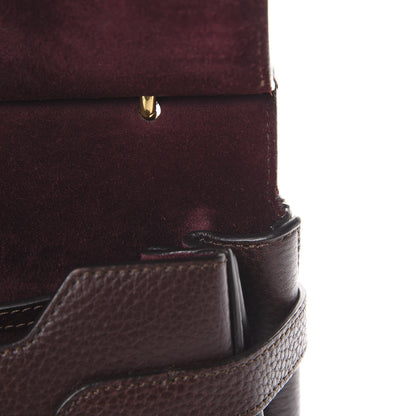 Mulberry Small Classic Grain Amberley Satchel Oxblood 12 of 20