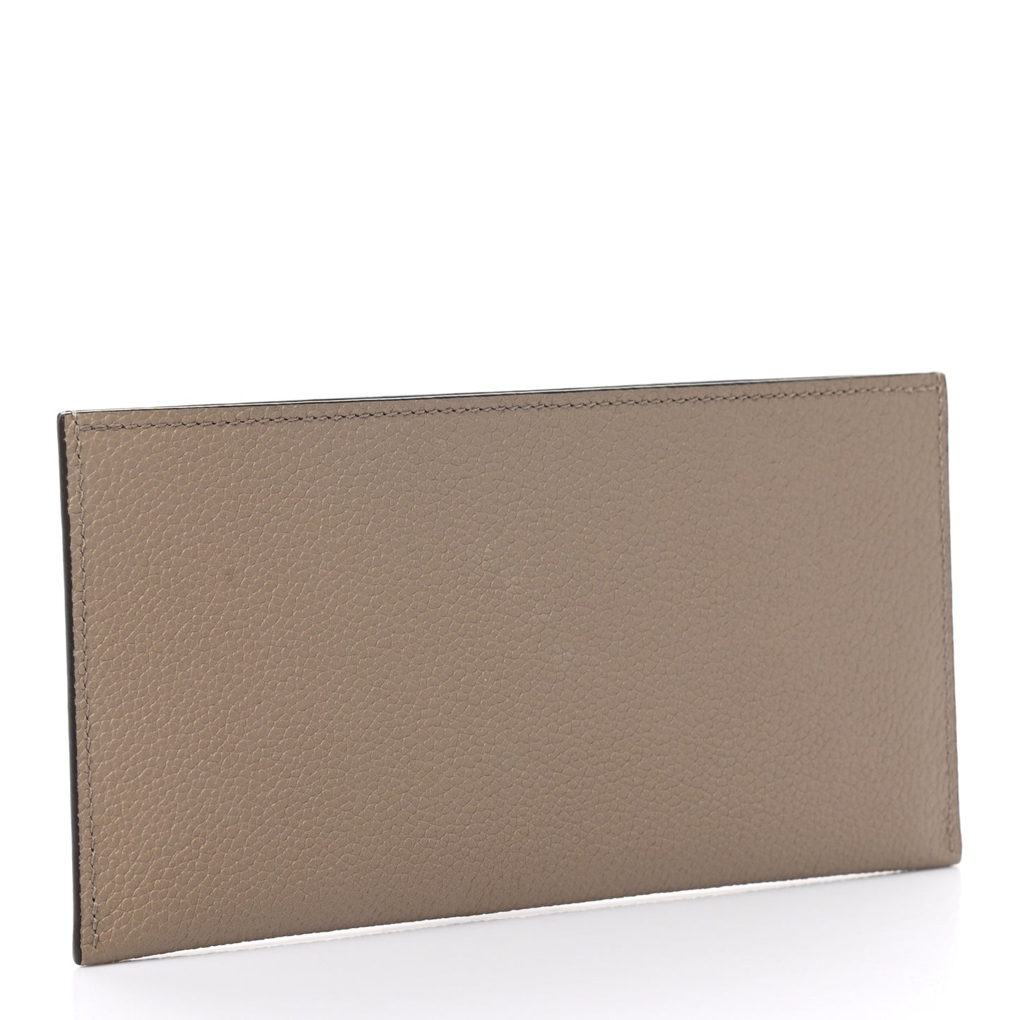 Calfskin Felicie Chain Wallet Card Holder Insert Tourterelle