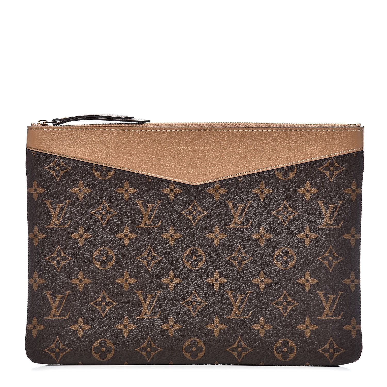 Louis Vuitton Monogram Daily Pouch Sesame 1 of 7
