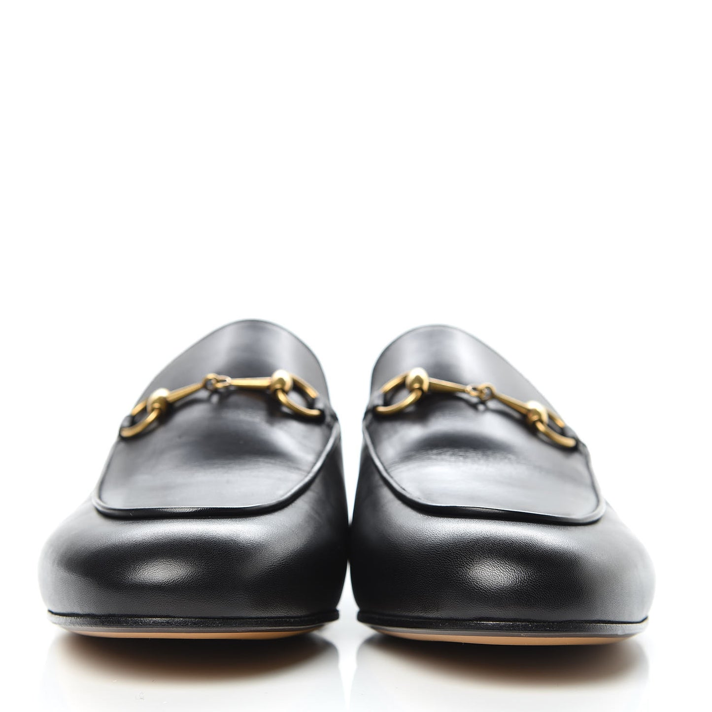 Calfskin Womens Princetown Slippers 39 Black