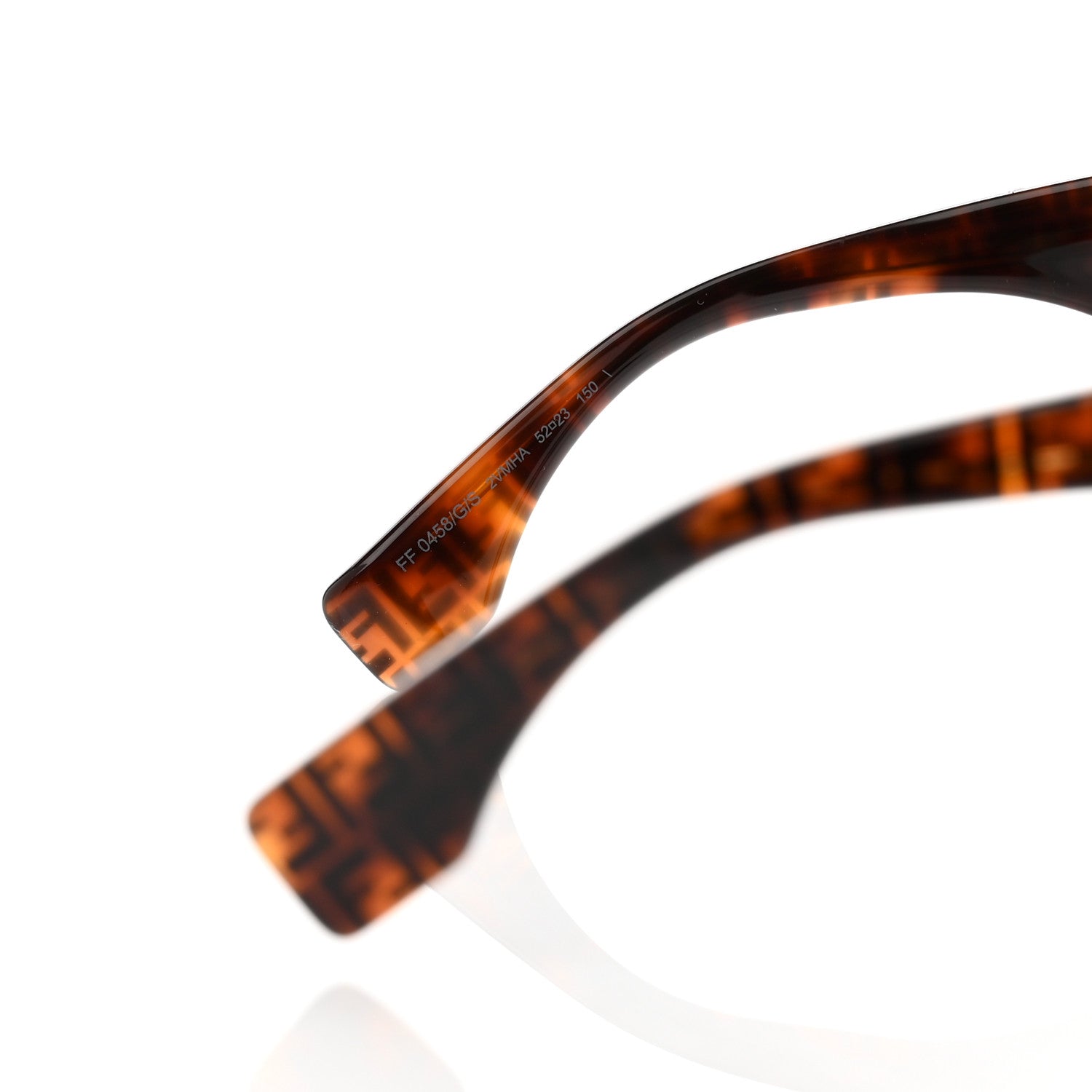 Fendi Acetate FF Sunglasses FF 0458/G/S Havana 6 of 7
