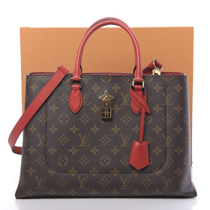 Louis Vuitton Monogram Flower Tote Coquelicot 15 of 15
