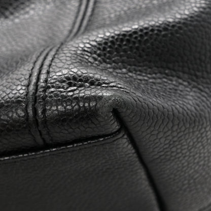 Chanel Caviar CC Shopper Tote Black 11 of 13