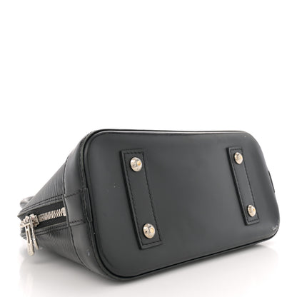 Louis Vuitton Epi Alma BB Black 4 of 15