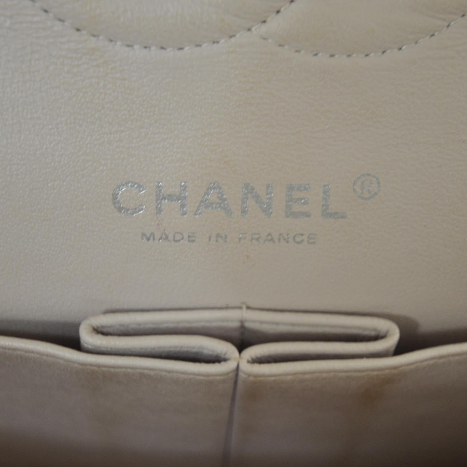 Chanel Lambskin Quilted Medium Double Flap Light Pink 10 of 10