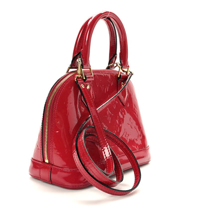 Louis Vuitton Vernis Alma BB Rose Indien 3 of 8