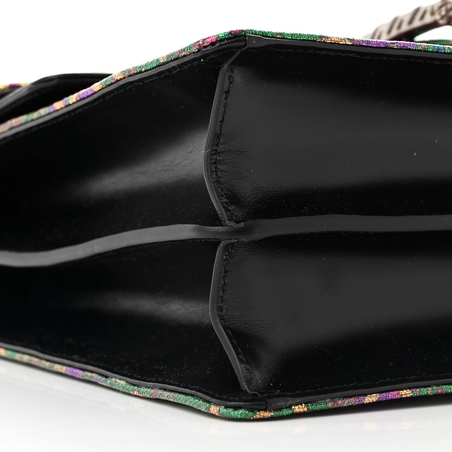Brocade Crystal Embellished Medium Dionysus Shoulder Bag Multi
