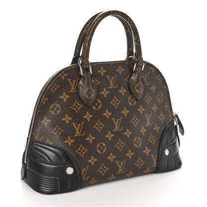 Louis Vuitton Shiny Monogram Alma PM Black 3 of 8