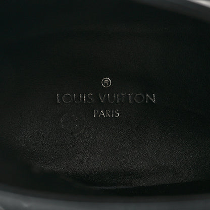 Louis Vuitton Metallic Calfskin Matador Ankle Boots 39.5 Black 8 of 8