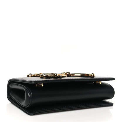Dolce & Gabbana DOLCE GABBANA Calfskin DG Girls Phone Shoulder Bag Black 4 of 9