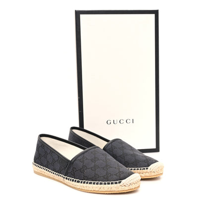 Gucci Monogram Espadrilles 40 Black 11 of 11