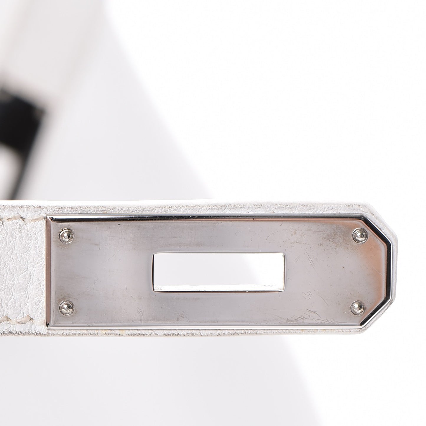 Taurillon Clemence Birkin 35 White