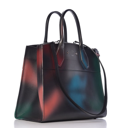 Louis Vuitton Calfskin Hologram City Steamer MM 3 of 10