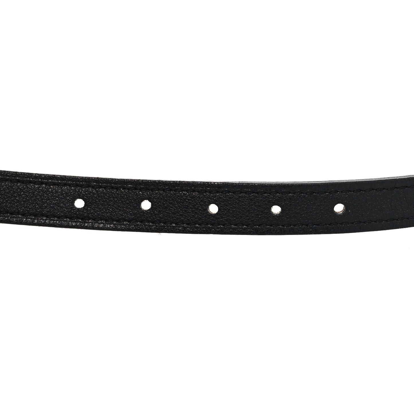 Swift Epsom 13mm Mini Laquee Reversible Belt 75 Black Gold