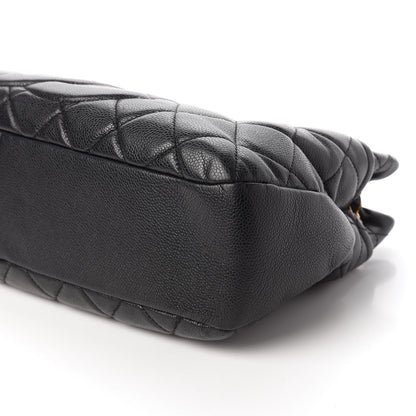 Chanel Caviar Quilted Timeless CC Soft Tote Black 7 of 10