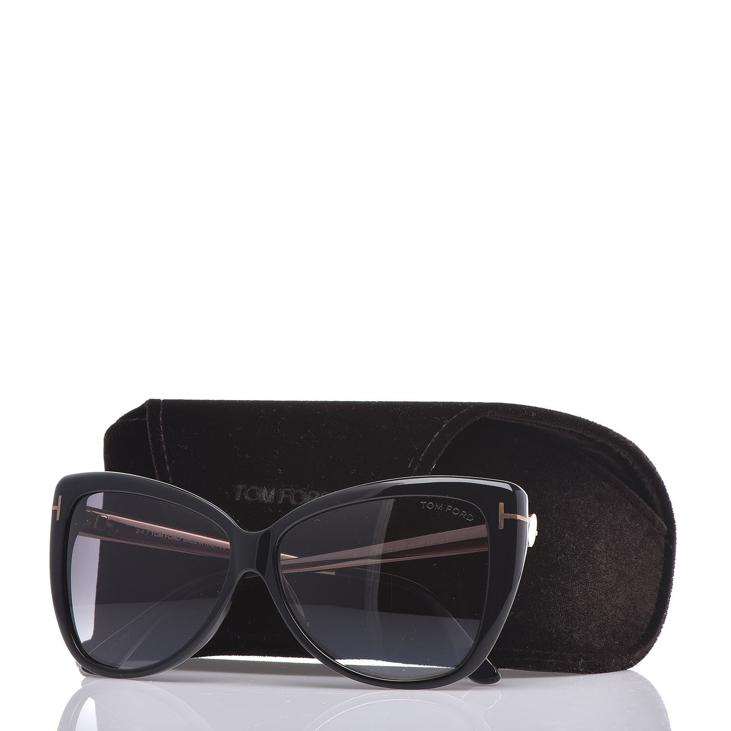 Tom Ford Reveka TF512 Sunglasses Black 7 of 7