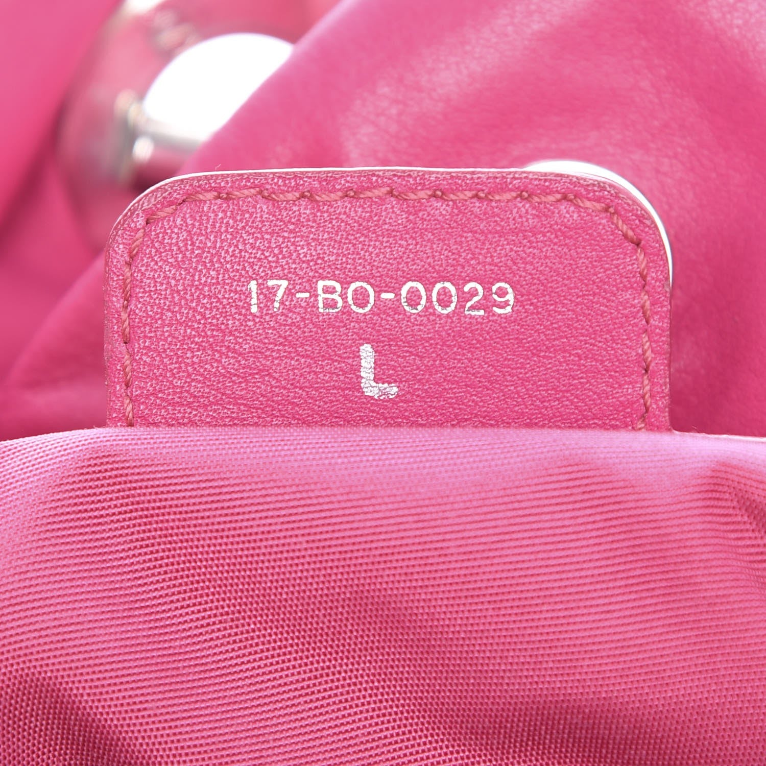 Christian Dior Lambskin Medium Le Trente Tote Pink 7 of 15