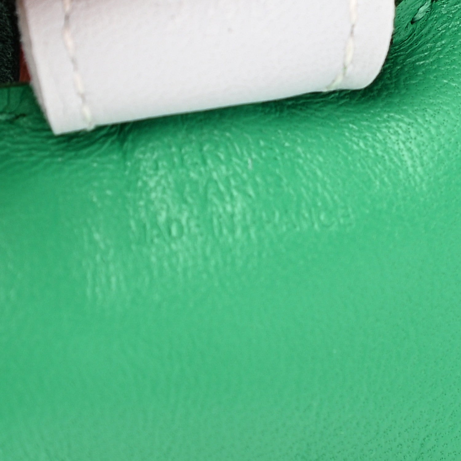 Hermes Milo Lambskin Grigri Rodeo Horse Bag Charm PM Menthe Malachite Brume 4 of 4