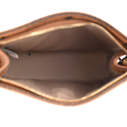 MCM Visetos Small Zip Pouch Cognac 5 of 10