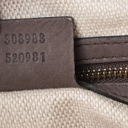 Gucci Vitello Range Small Soho Bowler Grey Field 7 of 11
