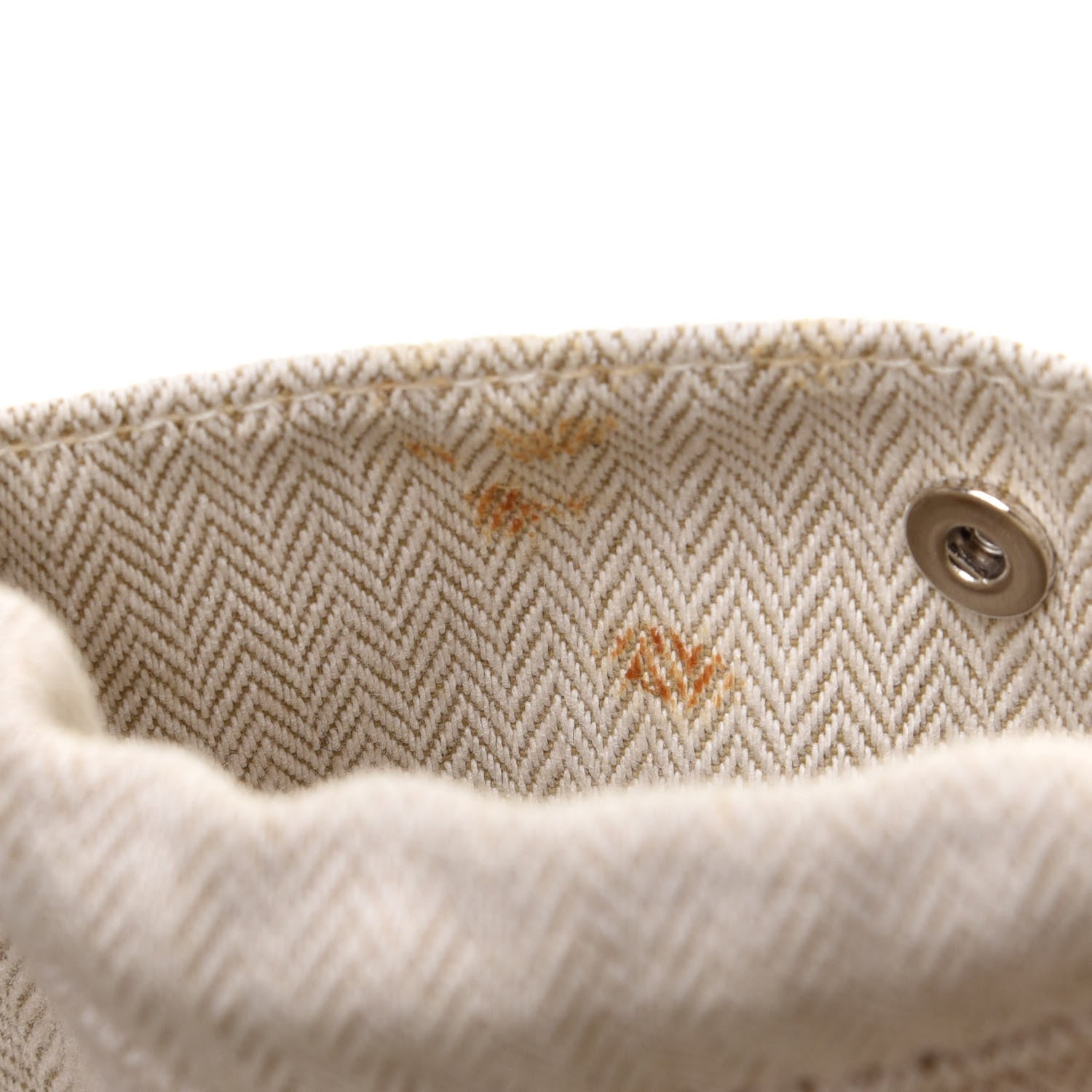 Hermes Canvas Barenia Fourbi 25 MM Pouch Naturel Fauve 11 of 13