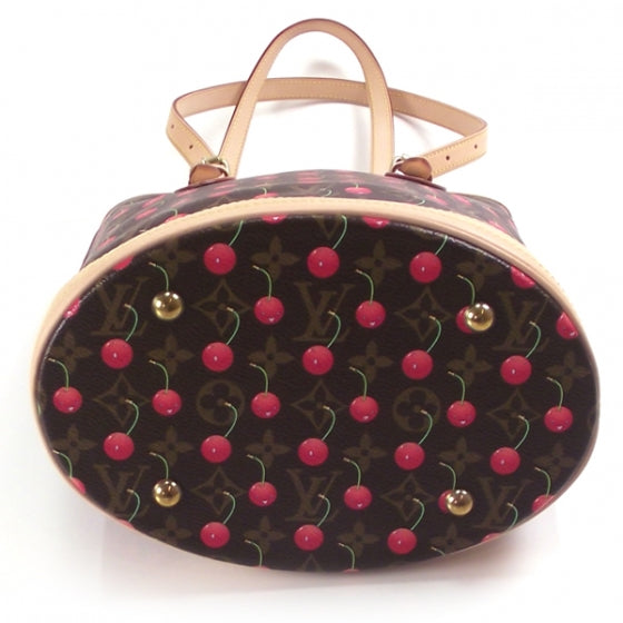 Louis Vuitton Monogram Cerises Petite Bucket Bag Cherry 4 of 8