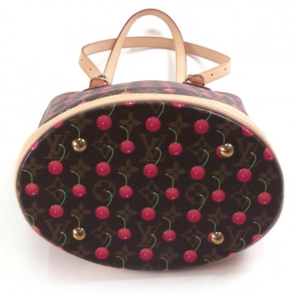 Louis Vuitton Monogram Cerises Petite Bucket Bag Cherry 4 of 8