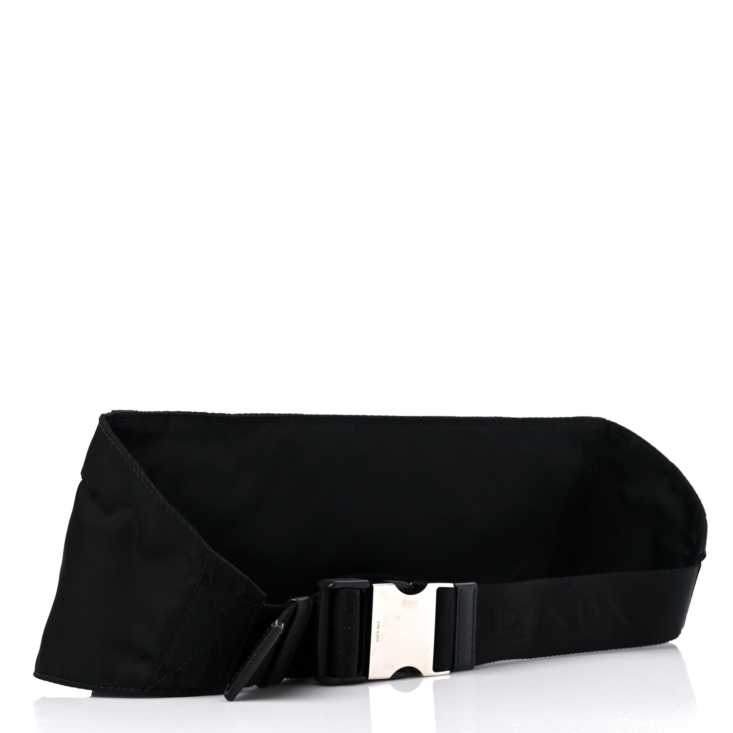 Prada Tessuto Nylon Montagna Belt Bag Black 3 of 8