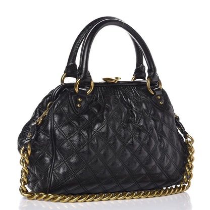 Marc Jacobs Calfskin Quilted Stam Black 3 of 15
