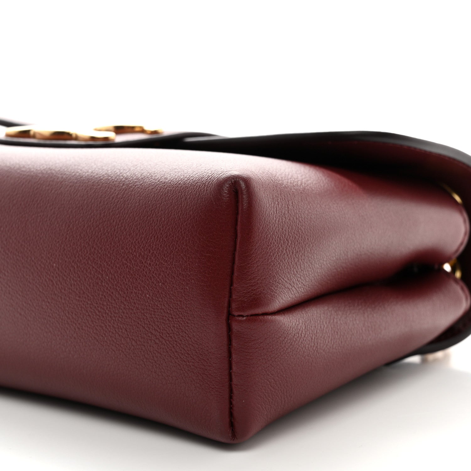 Celine Supple Calfskin Teen Victoire Light Burgundy 9 of 9