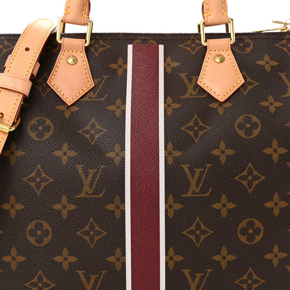 Louis Vuitton Monogram My LV Heritage Speedy Bandouliere 30 Bordeaux Ivory 8 of 10