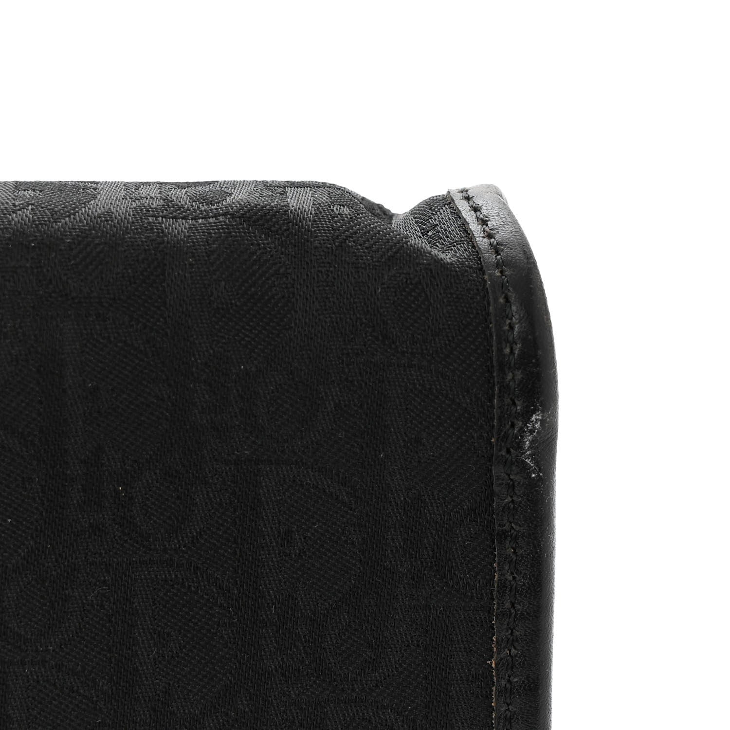 Christian Dior Monogram Chain Shoulder Bag Black 10 of 11