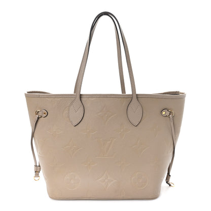Louis Vuitton Empreinte Monogram Giant Neverfull MM Tourterelle 1 of 12