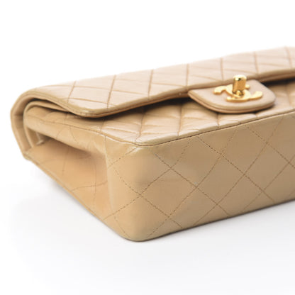 Chanel Lambskin Quilted Small Double Flap Beige 7 of 8
