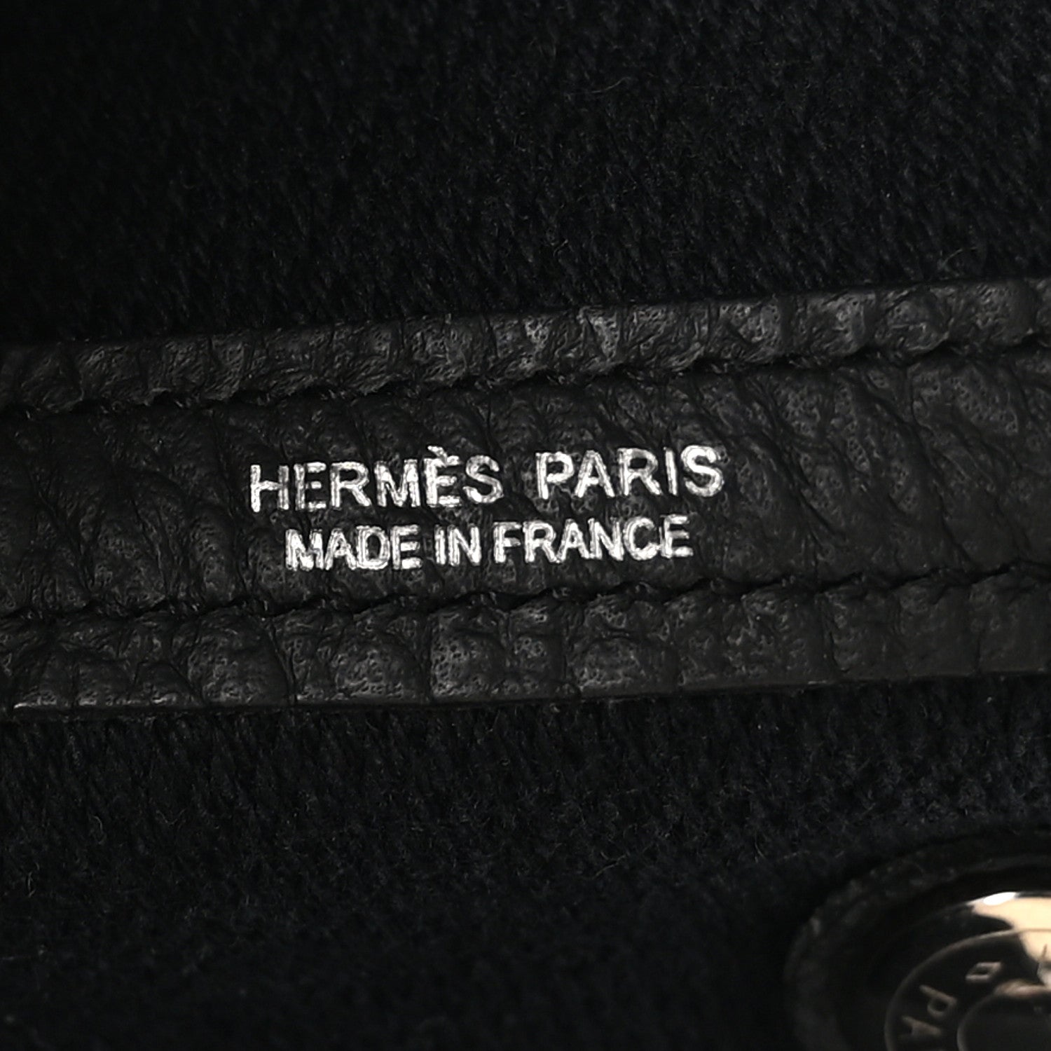 Hermes Toile Negonda Garden Party 30 TPM Black Ecru 6 of 12