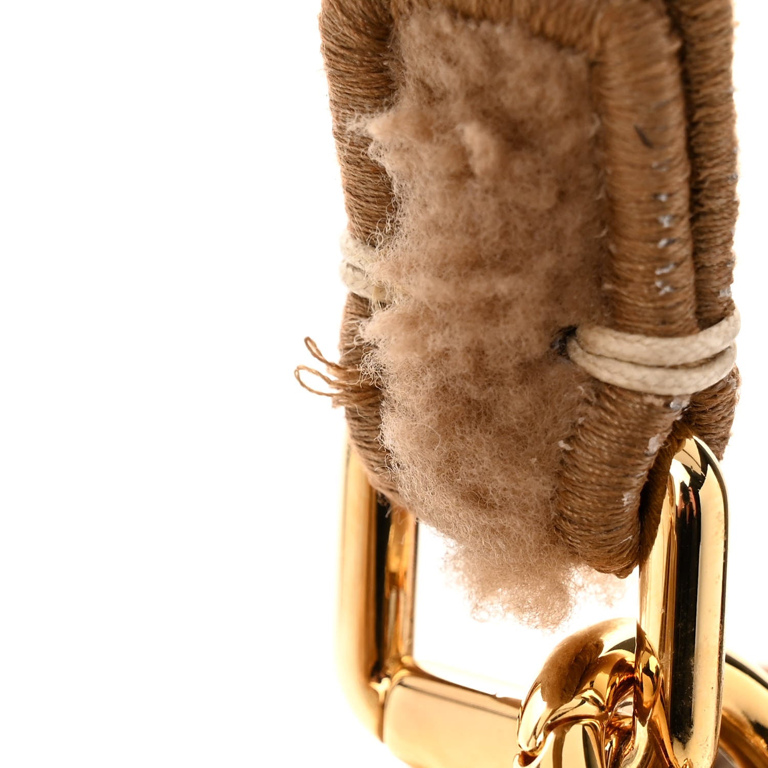 Fendi Curly Shearling Shiny Nappa Small Peekaboo I SEE U Satchel Camel 11 of 11